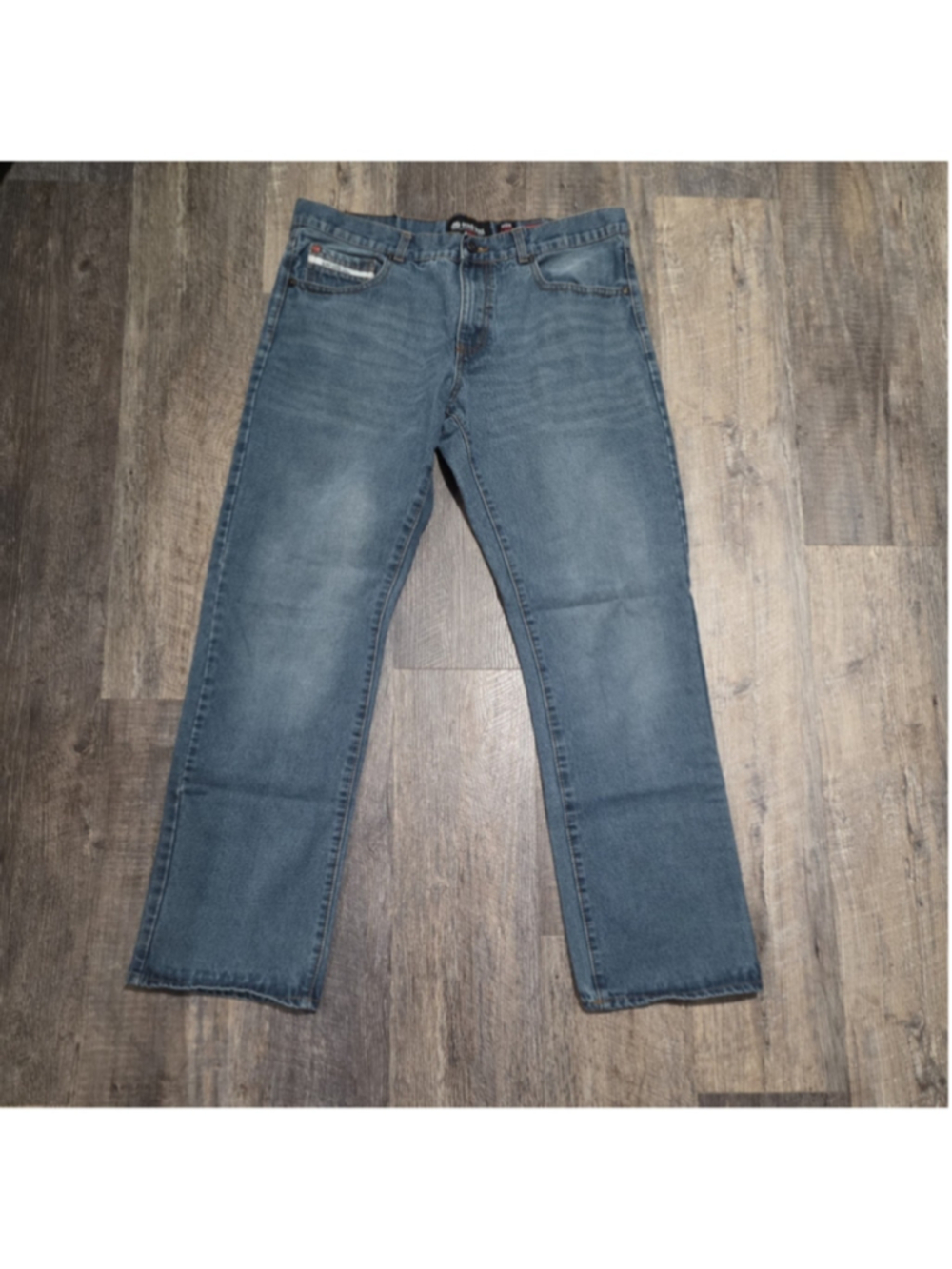 Ecko Jeans Mens 34x32 Blue Slim Straight Skate Y2K Style